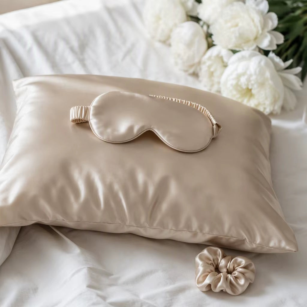 Luxury Bridal Gift 100% Mulberry Silk Pillowcase Grade 6A 19 22 Momme Custom Embroidered Pillow Case Premium Gift Box OEM