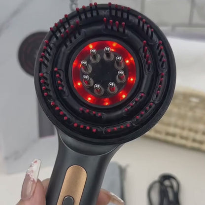 The Root Reviver — Red Light Scalp Massager & Oil Applicator